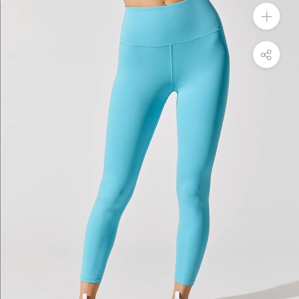 Carbon 38 High Rise 7/8 Legging In Cloud Compression